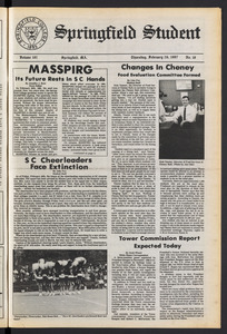 The Springfield Student (vol. 101, no. 18) Feb. 26, 1987