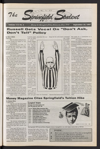The Springfield Student (vol. 112, no. 2) Sept. 19, 1997