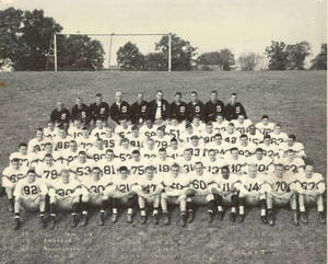 1957 Springfield College Football Team