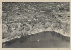Aerial photograph of Springfield College