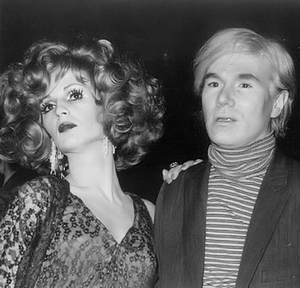 Candy Darling and Andy Warhol at movie premiere (1)