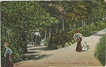 To Theatre and Zoo, Norumbega Park, Mass.