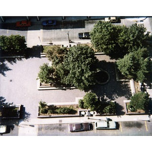 Bird's-eye view of Plaza Betances.