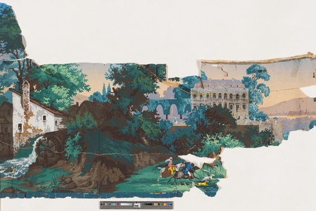 Scenic Wallpaper Frieze