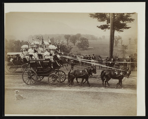 North Conway Coaching Parade, Twin Mountain House Coach, North Conway, New Hampshire, 1890