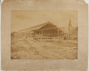 Old Park Square Station, Boston, Mass., 1873
