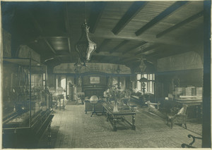 Interior view of the Yacht Room, Frederick C. Fletcher House, Brookline, Mass., undated