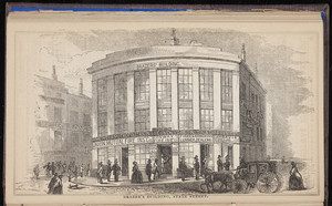 Brazer's Building, State Street, Boston, Mass., 1856