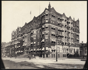 Hotel Brunswick, Boylston Street at Clarendon Street, Boston, Mass.