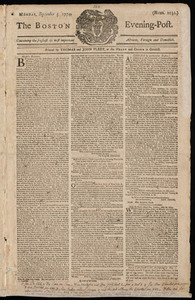 The Boston Evening-Post, 5 September 1774