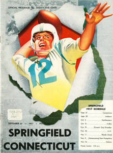Springfield College vs. Connecticut football program (Sept. 21, 1951)