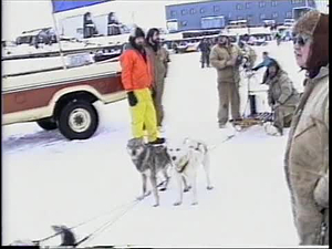 Chief Eddie Hoffman Dog Sled Race