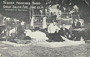 Salem Fire of 1914, Rescued Household Goods