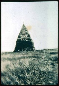 July 4th Bonfire at Saugus Race Track, 1933