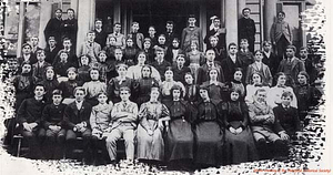 Wakefield High School students, 1900