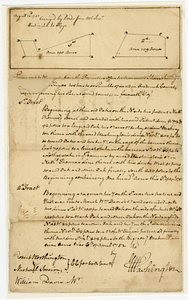 Survey, George Washington for Gersham Keyes