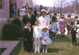 First communion at St. Mary's Annunciation