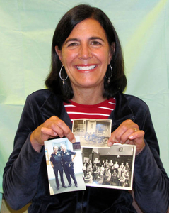 Joyce Mattern at the Duxbury Mass. Memories Road Show