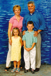 District Attorney Dan Conley and family campaign photo, fall 2002