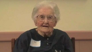 F. Gertrude Saunders at the Hebrew Senior Life Mass. Memories Road Show (2): Video Interview