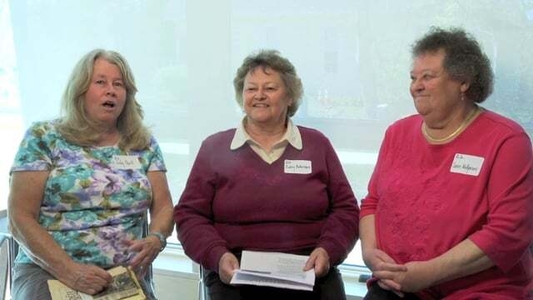 Jody Nickerson Quill, Audrey Nickerson Bohannon, and Janice Nickerson at the Eastham Mass. Memories Road Show: Video Interview