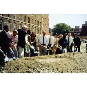 Parcel C groundbreaking ceremony