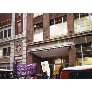 Demonstration against Tufts-NEMC expansion