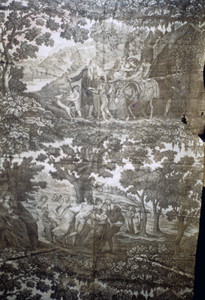 Toile fragment "The Dance" and "The Departure"