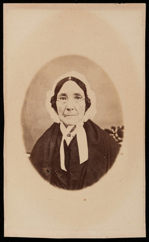 Studio portrait of Maria L. Fowler, Boston, Mass., undated