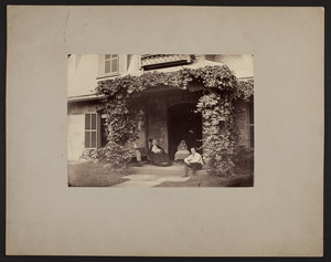 Portrait of the Cabot family, Brookline, Mass., undated