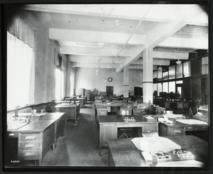Interior view of Lever Brothers, general office, 164-190 Broadway, Cambridge, Mass., undated