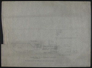 Basement Plan-Present Conditions, Alteration to 318 Commonwealth Ave., undated