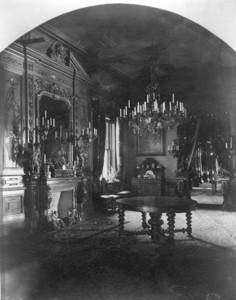 Interior view of the Gardner Brewer House, dining room, 29 Beacon St., Boston, Mass., undated