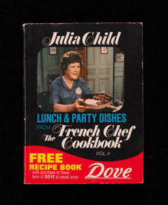 Lunch & party dishes from the French chef cookbook, vol. II, Julia Child, Bantam Minibook edition, Alfred A. Knopf, Inc. in association with Premium Ventures Division, Bantam Books, Inc., New York