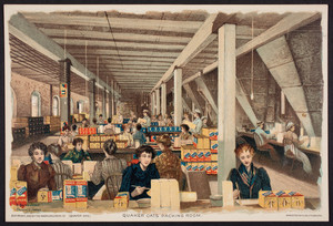 Quaker Oats packing room, The American Cereal Co., Chicago, Illinois, 1893