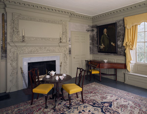 Parlor with tea table, Governor John Langdon House, Portsmouth, N.H.