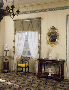 Withdrawing room, Harrison Gray Otis House, First, Boston, Mass.