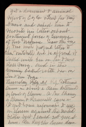 Thomas Lincoln Casey Notebook, November 1894-March 1895, 125, get a document + annual