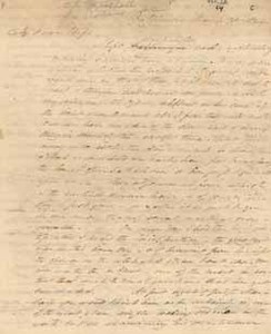 Letter from Leverett Saltonstall to Mary Elizabeth Sanders Saltonstall, 3 March 1824