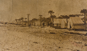 Military camp at Folly Island, S.C.