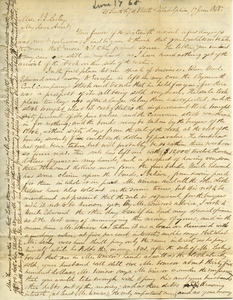 Letter from Bennjamin Smith Lyman to Aunt