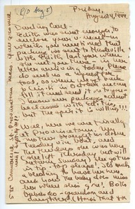 Letter from Robert and Ethel Levy to Carl Henry