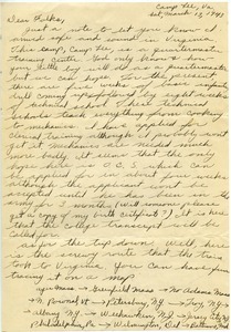 Letter from Robert E. Dillon to Henry Dillon and Mary Dillon