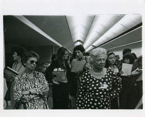 Gloria Steinem, Lucy Komisar, Liz Carpenter and Rita Elway