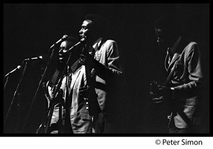 Chambers Brothers performing at the Newport Folk Festival