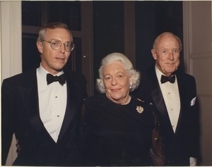 Margaret Milbank Bogert, Jeremiah M. Bogert, and unidentified man