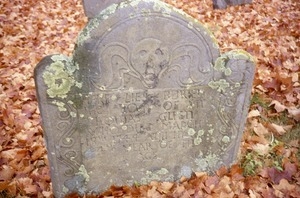 Chester Village Cemetery (Chester, N.H.) grave: Thomas Glien, 1744
