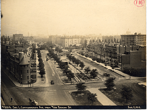 Section 1, Commonwealth Avenue from 660 Beacon Street