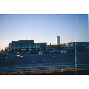 Burlington campus at dusk, 1968