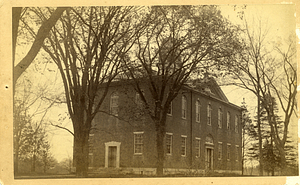 Bulfinch Hall Looking Up From Salem Street